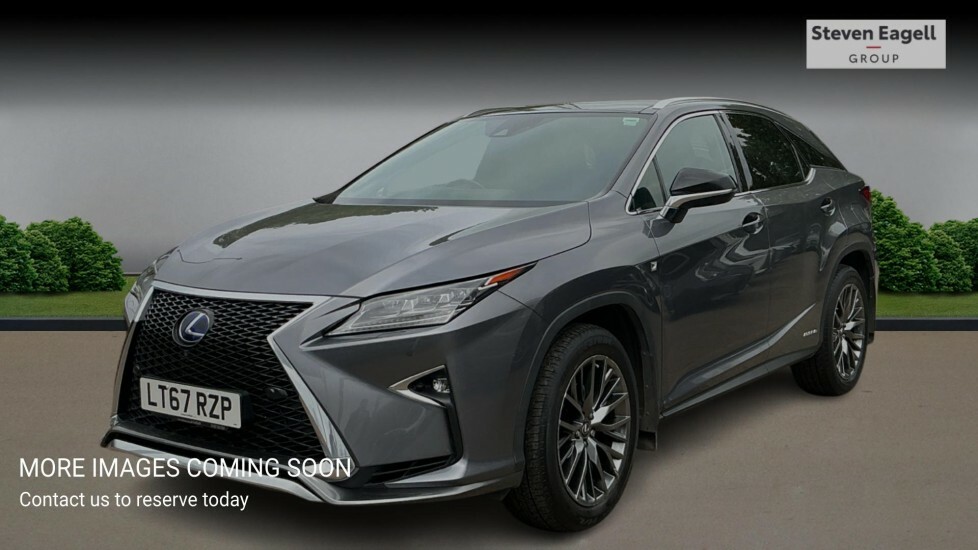 Lexus RX 3.5 450H V6 F Sport Suv Hybrid Cvt 4Wd Grey #3