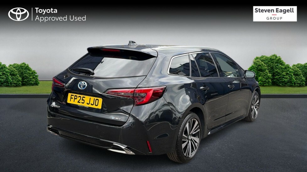 Toyota Corolla 1.8 Vvt-h Design Touring Sports Cvt Euro 6 Ss 5 FP25JJO Black #2
