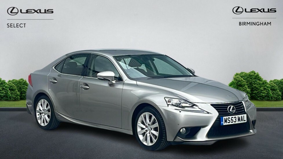 Lexus IS 2.5 300H Luxury Saloon Hybrid E-cvt Eur Silver