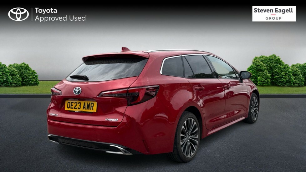 Toyota Corolla 1.8 Vvt-h Design Touring Sports Cvt Euro 6 Ss 5 OE23AWR Red #2