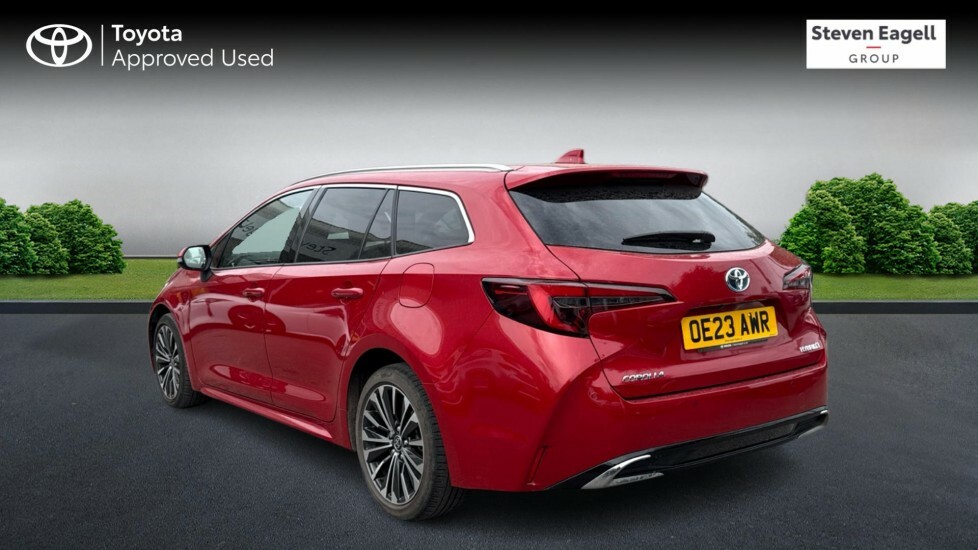 Toyota Corolla 1.8 Vvt-h Design Touring Sports Cvt Euro 6 Ss 5 OE23AWR Red #4