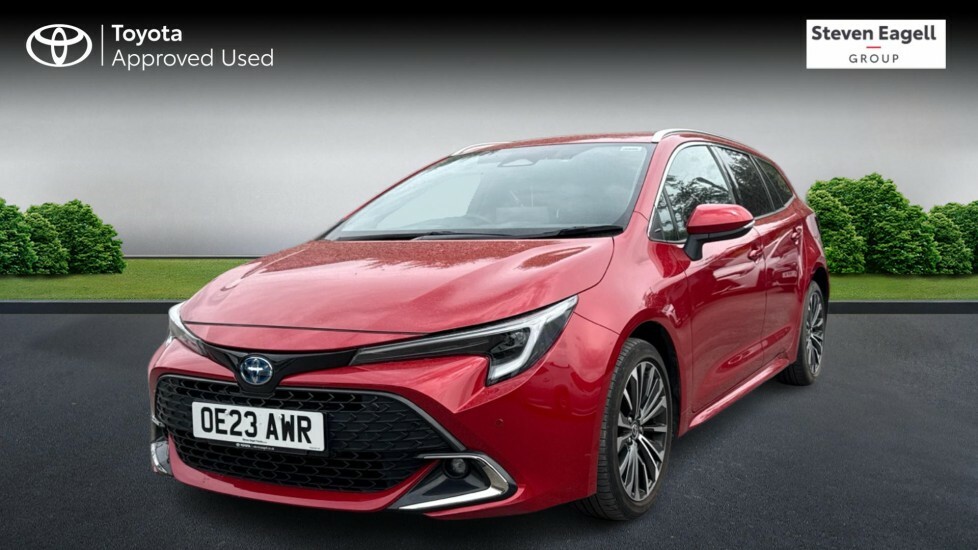 Toyota Corolla 1.8 Vvt-h Design Touring Sports Cvt Euro 6 Ss 5 OE23AWR Red #3