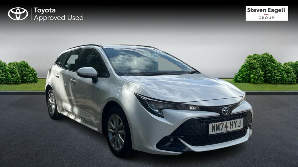 Toyota Corolla 2.0 Vvt-h Icon Touring Sports Cvt Euro 6 Ss WM74HYJ White