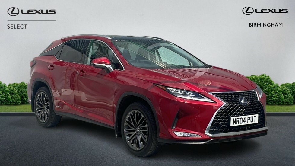 Lexus RX 3.5 450H V6 E-cvt 4Wd Euro 6 Ss Red