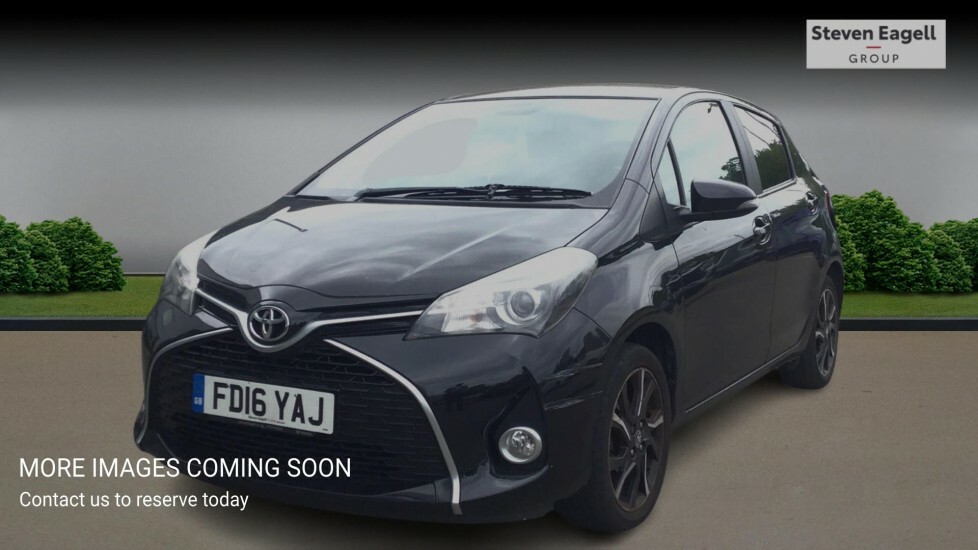 Toyota Yaris 1.33 Dual Vvt-i Design Hatchback Multid Black #3