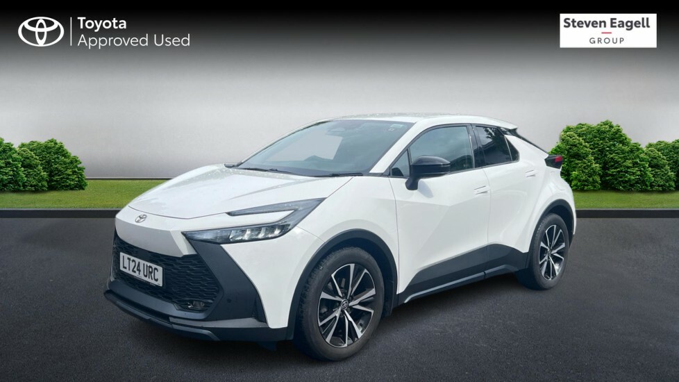 Toyota C-Hr 1.8 Vvt-h Design Cvt Euro 6 Ss LT24URC White #3