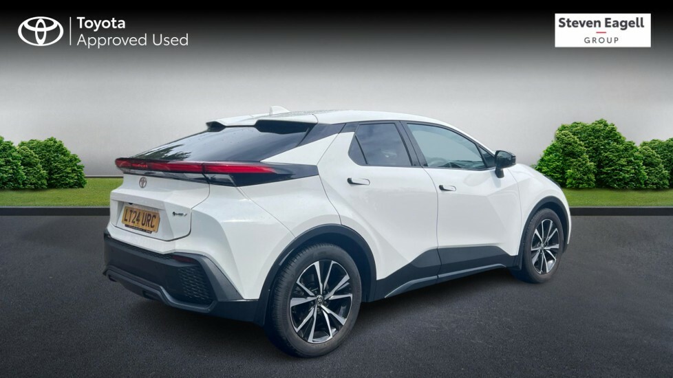 Toyota C-Hr 1.8 Vvt-h Design Cvt Euro 6 Ss LT24URC White #2