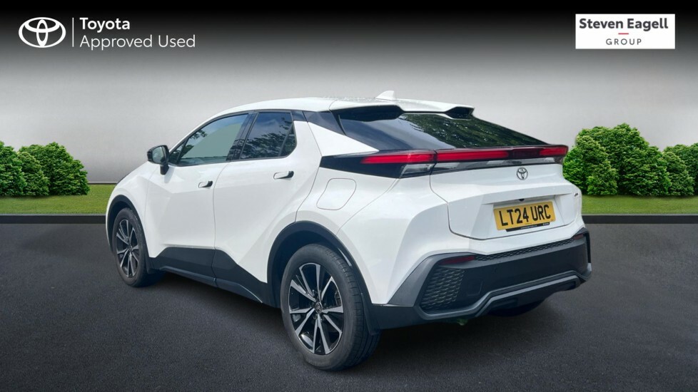 Toyota C-Hr 1.8 Vvt-h Design Cvt Euro 6 Ss LT24URC White #4