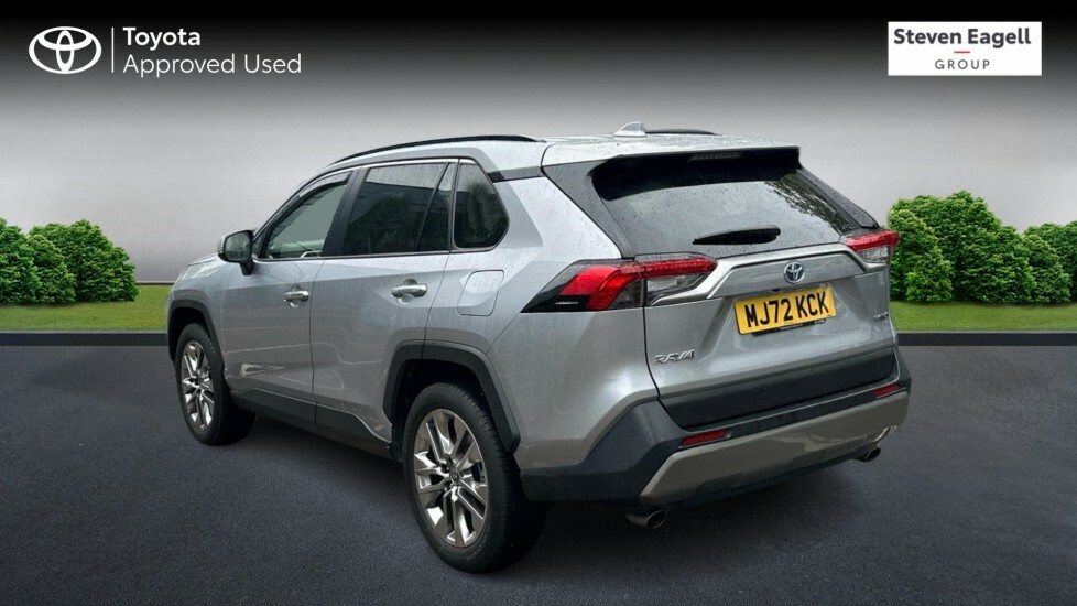 Toyota Rav 4 2.5 Vvt-h Gpf Excel Suv Hybrid Cvt Euro MJ72KCK Silver #4
