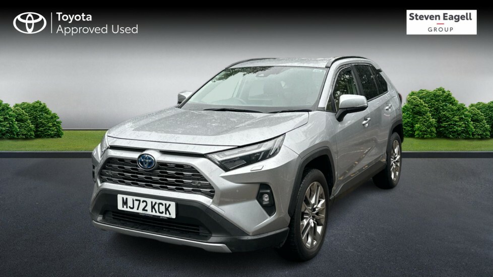 Toyota Rav 4 2.5 Vvt-h Gpf Excel Suv Hybrid Cvt Euro MJ72KCK Silver #3