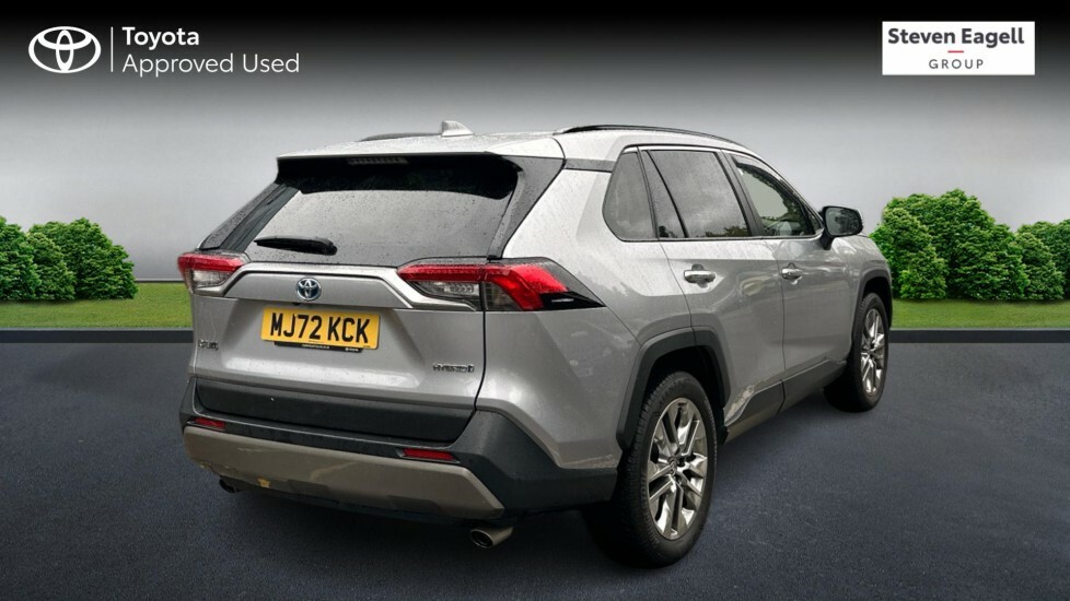 Toyota Rav 4 2.5 Vvt-h Gpf Excel Suv Hybrid Cvt Euro MJ72KCK Silver #2