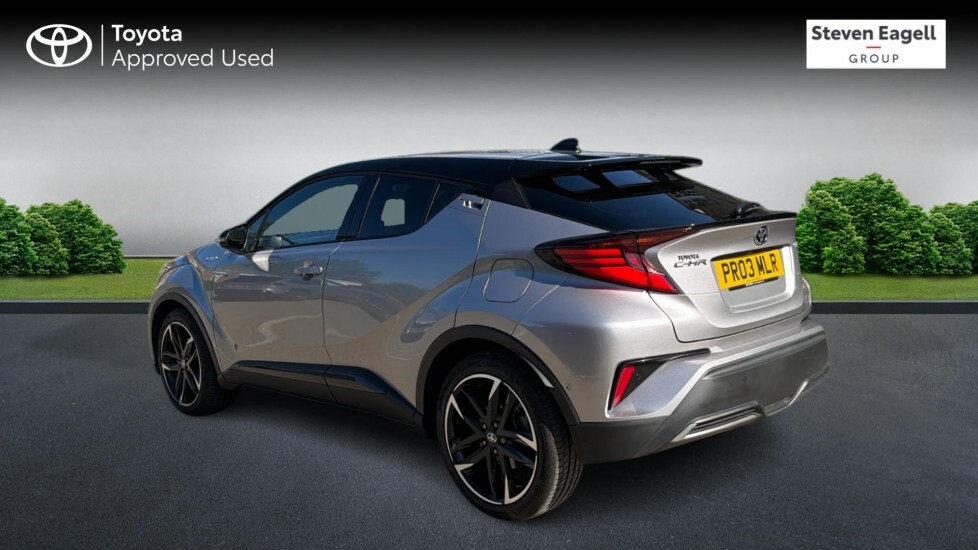 Toyota C-Hr 1.8 Vvt-h Gr Sport Suv Hybrid Cvt Euro Silver #4