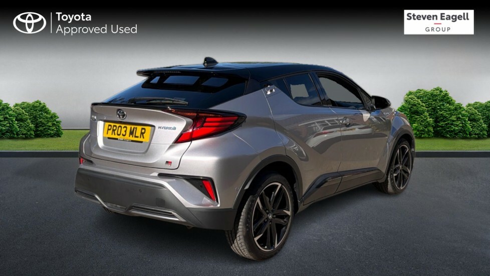 Toyota C-Hr 1.8 Vvt-h Gr Sport Suv Hybrid Cvt Euro Silver #2