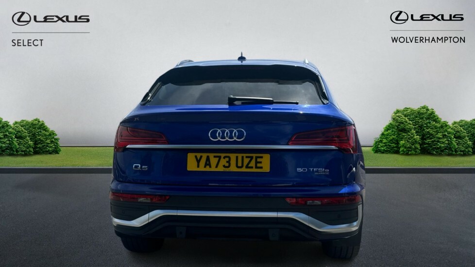 Audi Q5 2.0 Tfsie 50 S Line Sportback S Tronic Quattro Eur YA73UZE Blue #5
