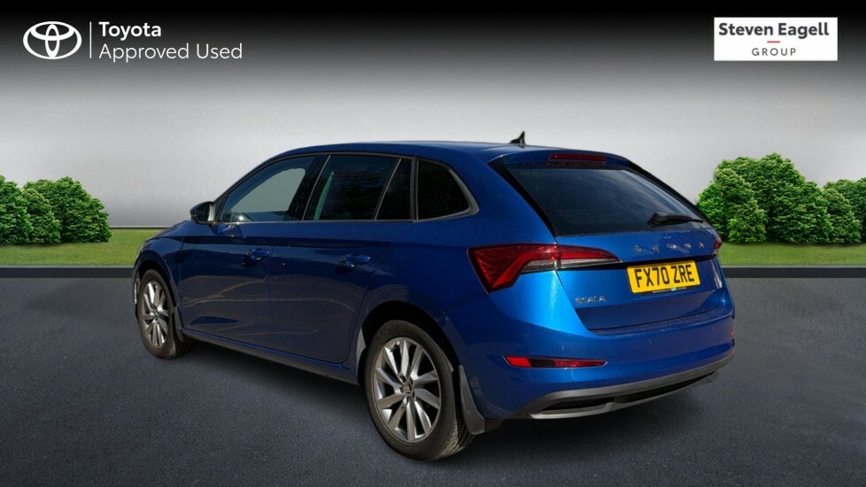 Skoda Scala 1.0 Tsi Se L Hatchback Dsg Euro 6 Ss Blue #4