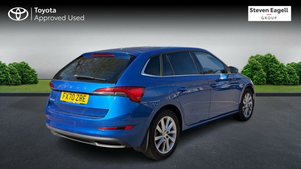 Skoda Scala 1.0 Tsi Se L Hatchback Dsg Euro 6 Ss Blue #2
