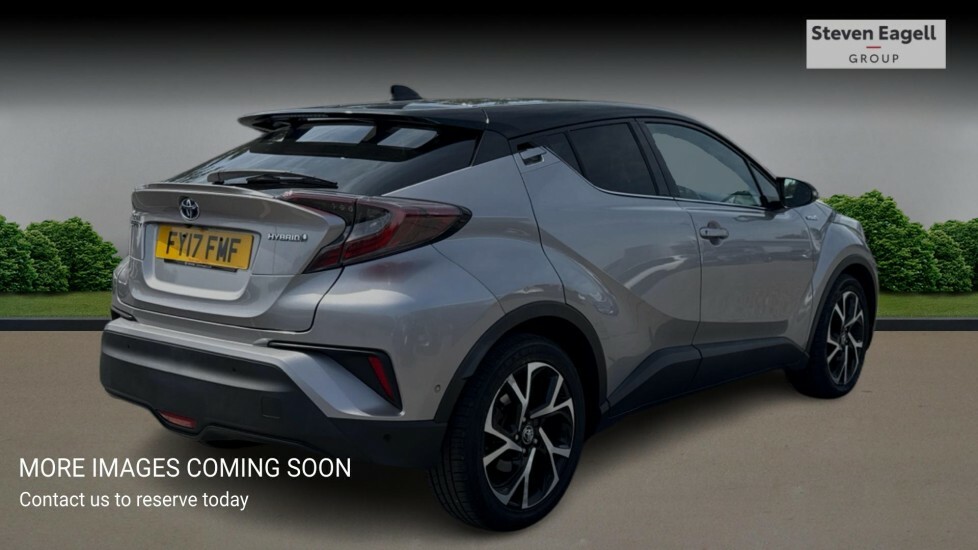 Toyota C-Hr 1.8 Vvt-h Dynamic Suv Hybrid Cvt Euro 6 FY17FMF Silver #4