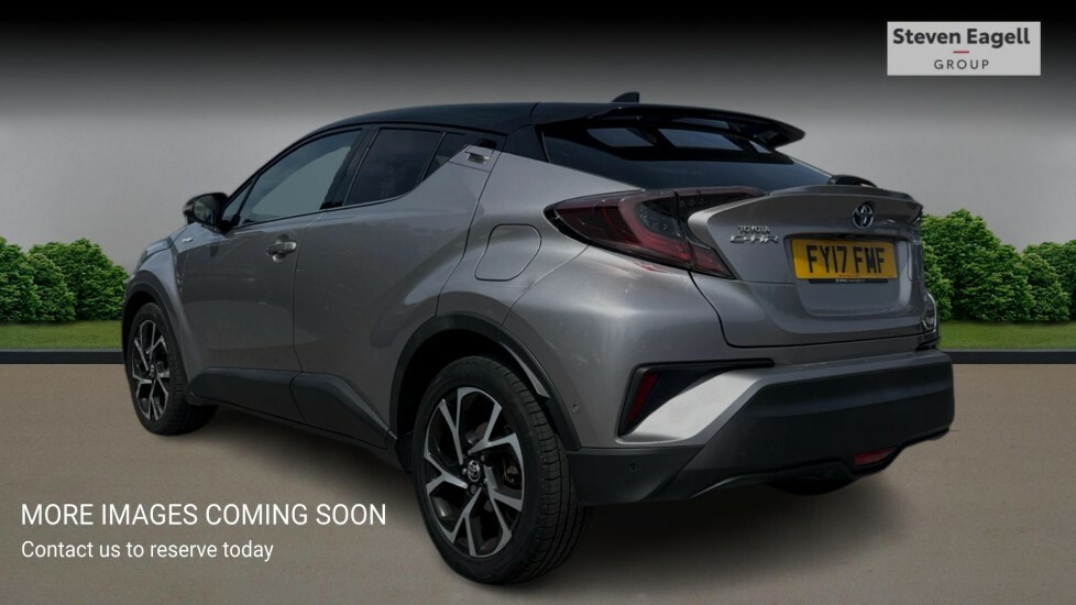 Toyota C-Hr 1.8 Vvt-h Dynamic Suv Hybrid Cvt Euro 6 FY17FMF Silver #2