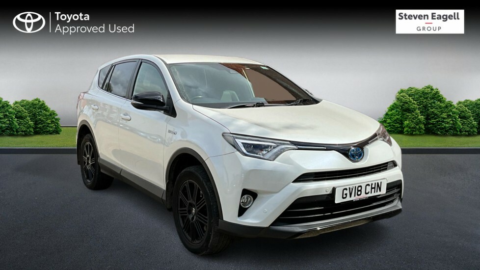 Toyota Rav 4 2.5 Vvt-h Excel Cvt 4Wd Euro 6 Ss Safety S White