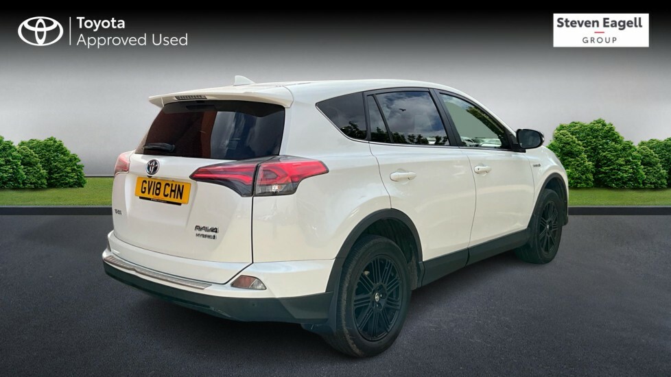 Toyota Rav 4 2.5 Vvt-h Excel Cvt 4Wd Euro 6 Ss Safety S GV18CHN White #2