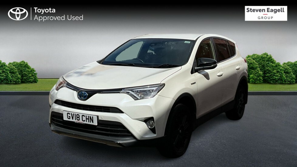 Toyota Rav 4 2.5 Vvt-h Excel Cvt 4Wd Euro 6 Ss Safety S GV18CHN White #3