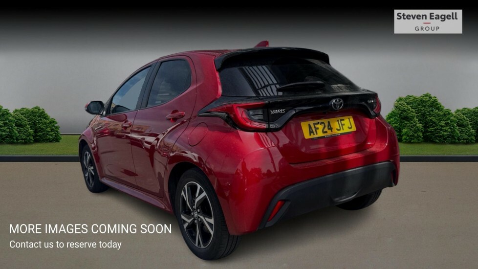 Toyota Yaris 1.5 Vvt-h Design Hatchback Hybrid E-cvt AF24JFJ Red #2