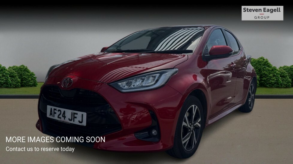 Toyota Yaris 1.5 Vvt-h Design Hatchback Hybrid E-cvt AF24JFJ Red #3