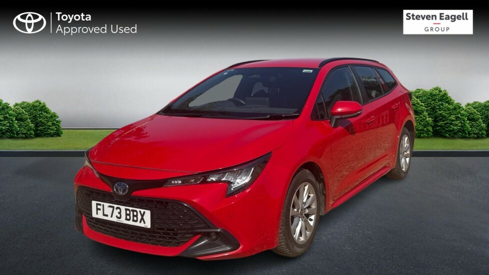 Toyota Corolla 1.8 Vvt-h Icon Touring Sports Hybrid Cv FL73BBX Red #3