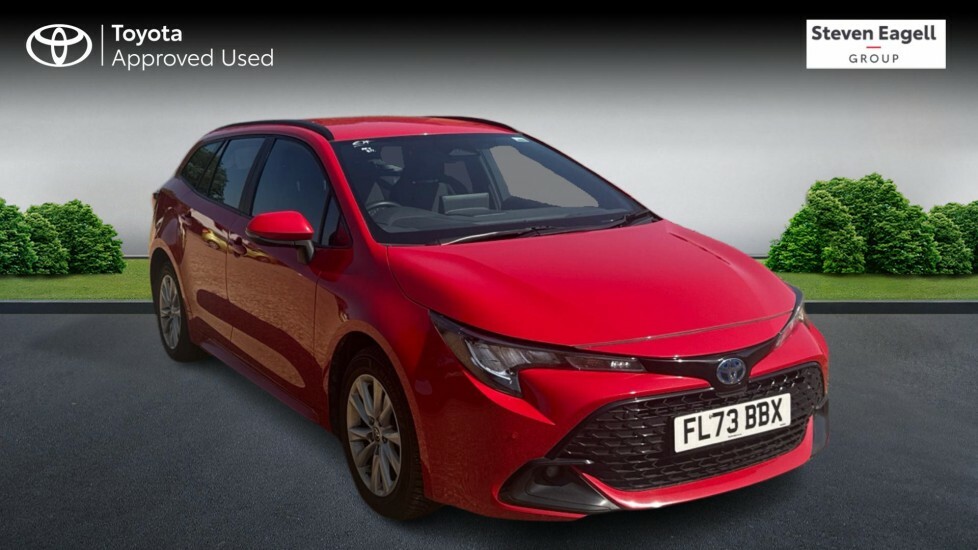 Toyota Corolla 1.8 Vvt-h Icon Touring Sports Hybrid Cv Red