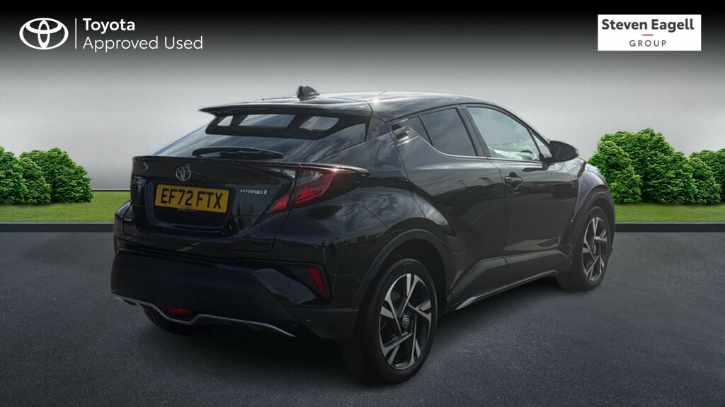 Toyota C-Hr 1.8 Vvt-h Design Cvt Euro 6 Ss EF72FTX Black #2