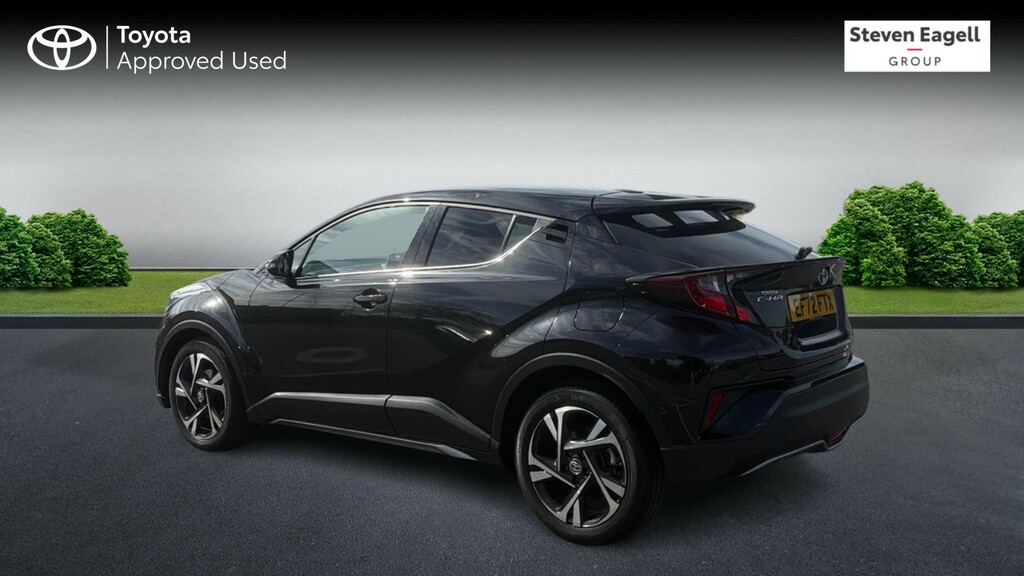 Toyota C-Hr 1.8 Vvt-h Design Cvt Euro 6 Ss EF72FTX Black #4