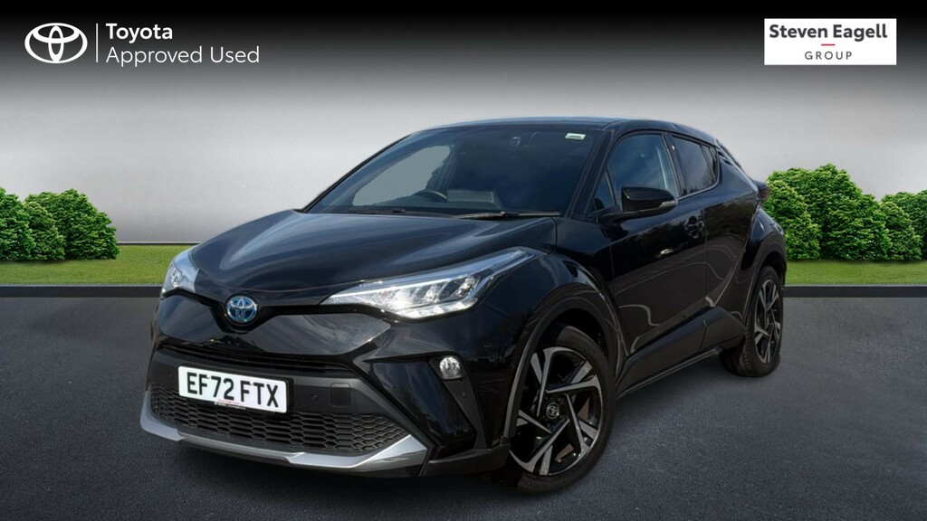 Toyota C-Hr 1.8 Vvt-h Design Cvt Euro 6 Ss EF72FTX Black #3