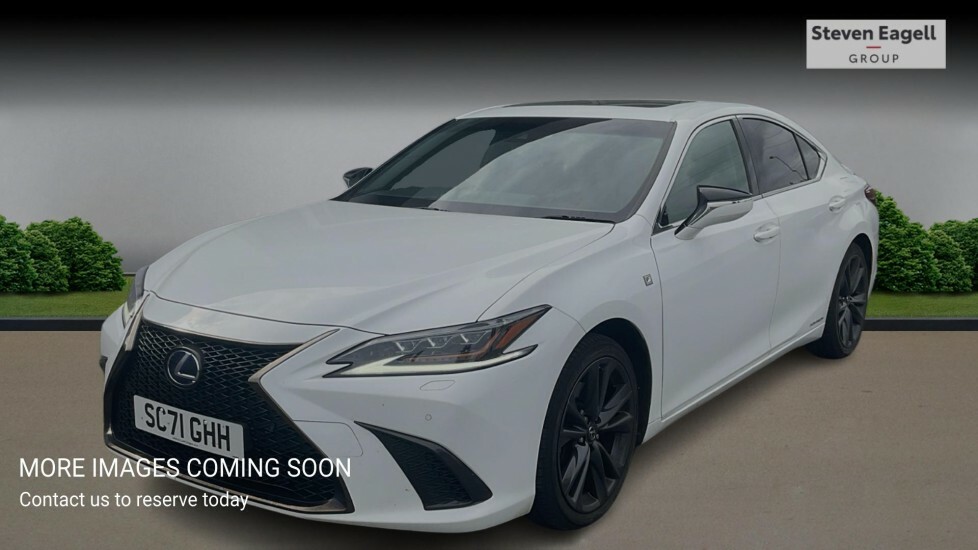 Lexus ES 2.5 300H F Sport E-cvt Euro 6 Ss White #3