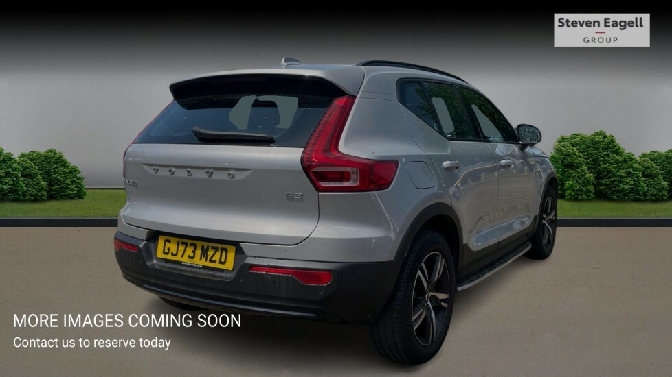 Volvo XC40 2.0 B3 Mhev Plus Dark Suv Hybrid Dct Au GJ73MZD Silver #4