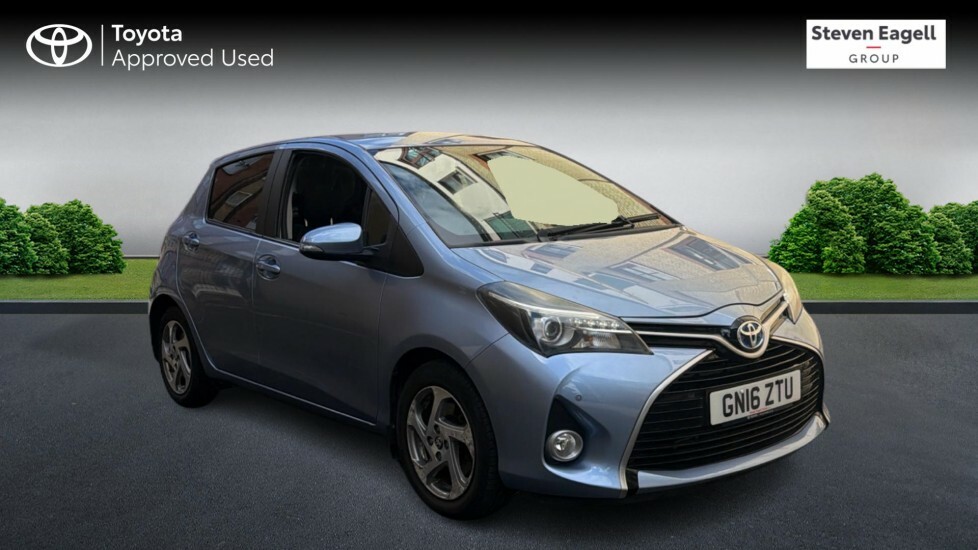 Toyota Yaris 1.5 Vvt-h Excel E-cvt Euro 6 15In Alloy GN16ZTU Blue