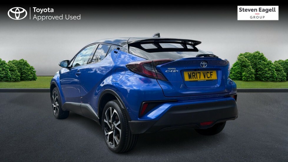Toyota C-Hr 1.2 Vvt-i Dynamic Euro 6 Ss WR17VCF Blue #4