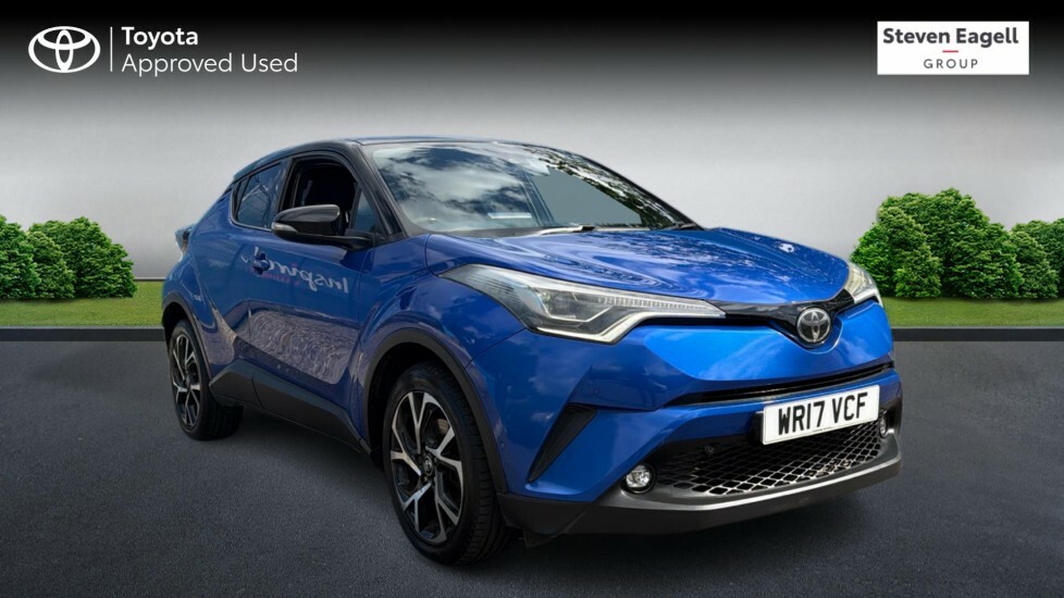 Toyota C-Hr 1.2 Vvt-i Dynamic Euro 6 Ss Blue