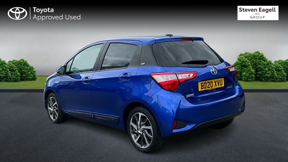Toyota Yaris 1.5 Vvt-h Y20 Bi-tone E-cvt Euro 6 Ss BD20XVU Blue #4