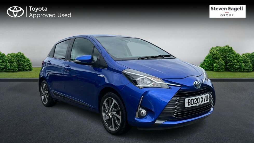 Toyota Yaris 1.5 Vvt-h Y20 Bi-tone E-cvt Euro 6 Ss BD20XVU Blue