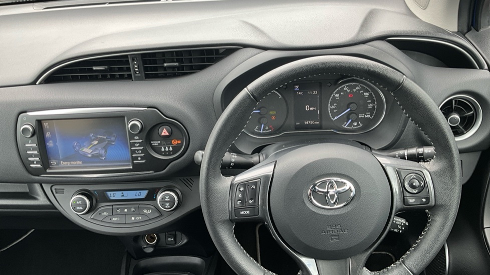 Toyota Yaris 1.5 Vvt-h Y20 Bi-tone E-cvt Euro 6 Ss BD20XVU Blue #6