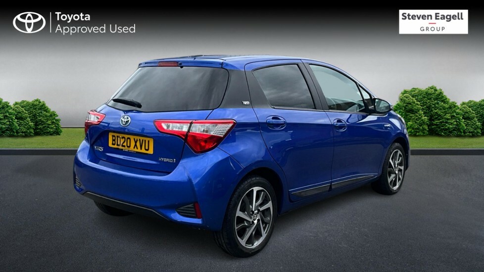 Toyota Yaris 1.5 Vvt-h Y20 Bi-tone E-cvt Euro 6 Ss BD20XVU Blue #2