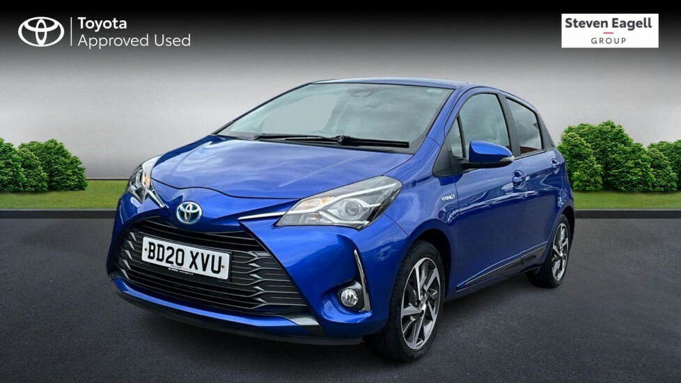 Toyota Yaris 1.5 Vvt-h Y20 Bi-tone E-cvt Euro 6 Ss BD20XVU Blue #3