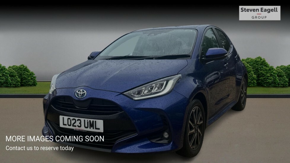 Toyota Yaris 1.5 Vvt-h Design E-cvt Euro 6 Ss LO23UML Blue #3