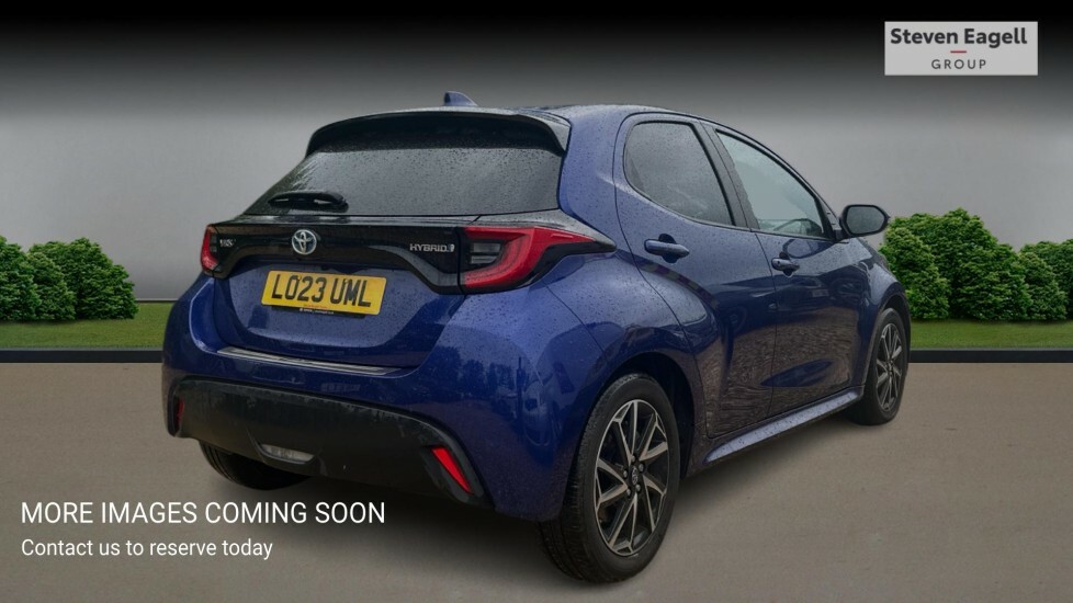 Toyota Yaris 1.5 Vvt-h Design E-cvt Euro 6 Ss LO23UML Blue #4