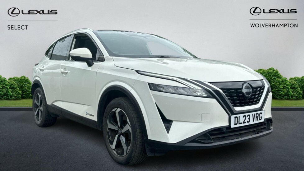 Nissan Qashqai 1.5 H E-power N-connecta Euro 6 Ss White