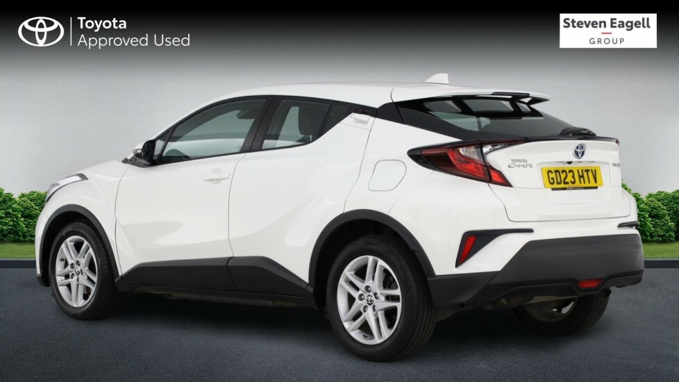 Toyota C-Hr 1.8 Vvt-h Icon Cvt Euro 6 Ss GD23HTV White #4