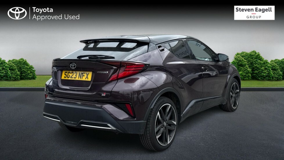 Toyota C-Hr 1.8 Vvt-h Gr Sport Cvt Euro 6 Ss SG23NFX Purple #2