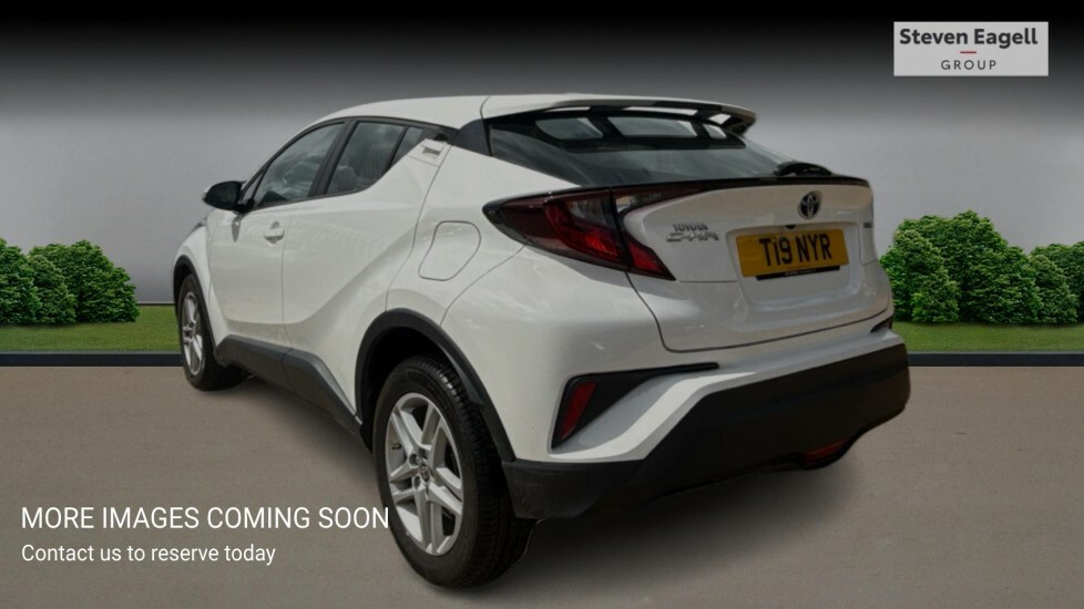 Toyota C-Hr 1.8 Vvt-h Icon Cvt Euro 6 Ss White #4