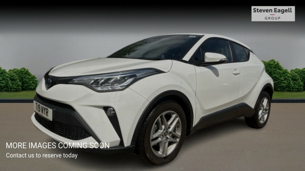 Toyota C-Hr 1.8 Vvt-h Icon Cvt Euro 6 Ss White #3