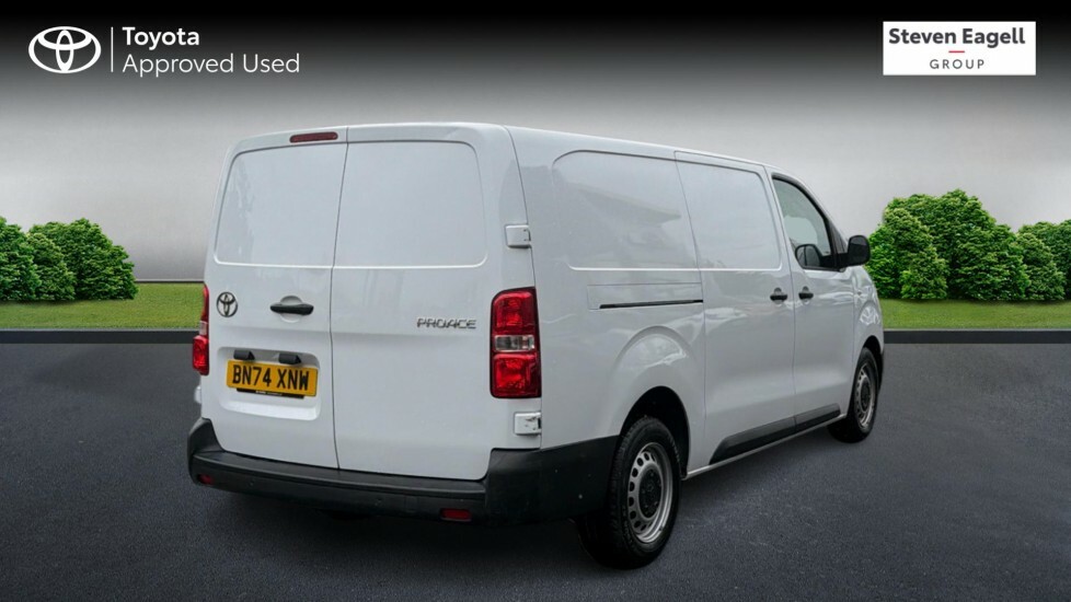Toyota PROACE 2.0D Active Long Panel Van Lwb Euro 6 6Dr White #2